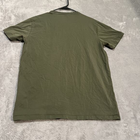 Venum UFC Shirt Mens Large Green Training Gym MMA Tee Short Sleeve Performance - Picture 4 of 5